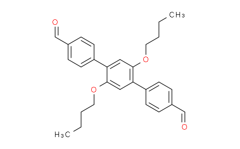 CAS No. 1501954-20-6, 2',5'-Dibutoxy-[1,1':4',1''-terphenyl]-4,4''-dicarbaldehyde