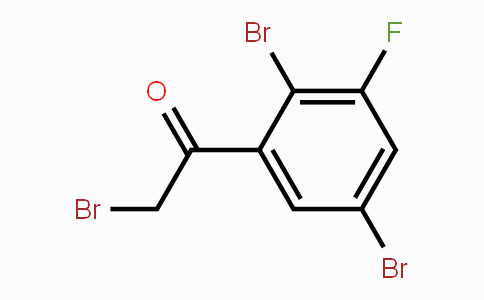 CAS No. 1803778-36-0, 2',5'-Dibromo-3'-fluorophenacyl bromide