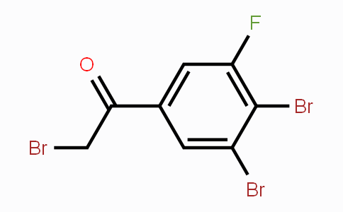 CAS No. 1807056-95-6, 3',4'-Dibromo-5'-fluorophenacyl bromide