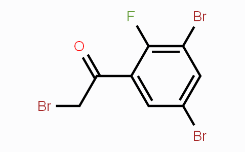 CAS No. 1803837-76-4, 3',5'-Dibromo-2'-fluorophenacyl bromide