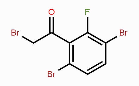 CAS No. 1803785-11-6, 3',6'-Dibromo-2'-fluorophenacyl bromide