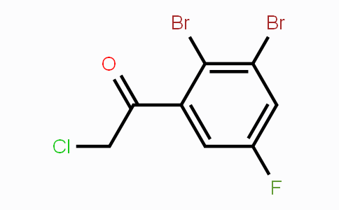 CAS No. 1804418-48-1, 2',3'-Dibromo-5'-fluorophenacyl chloride