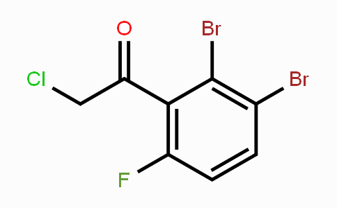 CAS No. 1807033-68-6, 2',3'-Dibromo-6'-fluorophenacyl chloride