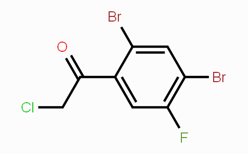 CAS No. 1804933-76-3, 2',4'-Dibromo-5'-fluorophenacyl chloride