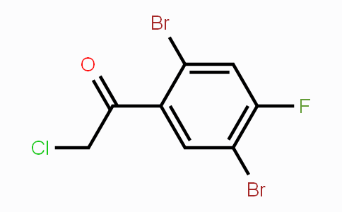 CAS No. 1803817-27-7, 2',5'-Dibromo-4'-fluorophenacyl chloride