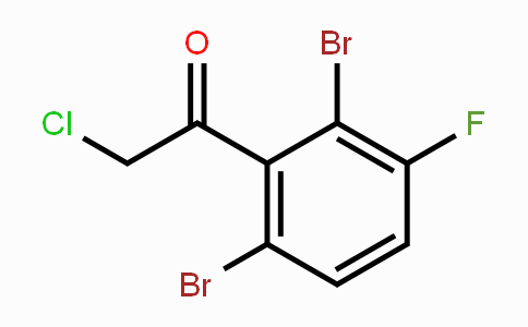 CAS No. 1806350-90-2, 2',6'-Dibromo-3'-fluorophenacyl chloride