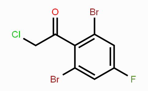 CAS No. 1806328-52-8, 2',6'-Dibromo-4'-fluorophenacyl chloride