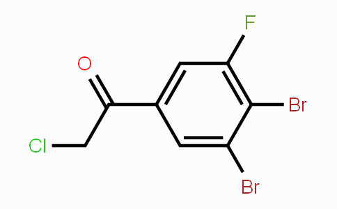 CAS No. 1803837-84-4, 3',4'-Dibromo-5'-fluorophenacyl chloride