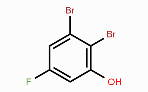 CAS No. 1803716-49-5, 2,3-Dibromo-5-fluorophenol