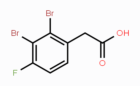 CAS No. 1804418-57-2, 2,3-Dibromo-4-fluorophenylacetic acid