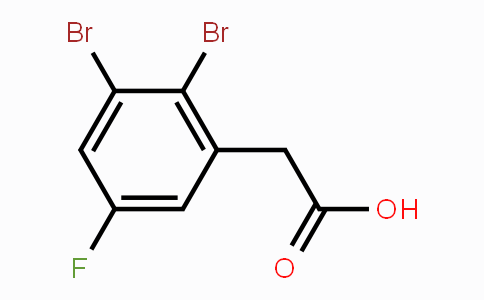 CAS No. 1806355-50-9, 2,3-Dibromo-5-fluorophenylacetic acid