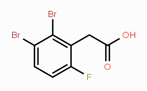 CAS No. 1803716-62-2, 2,3-Dibromo-6-fluorophenylacetic acid
