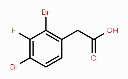 CAS No. 1803785-16-1, 2,4-Dibromo-3-fluorophenylacetic acid