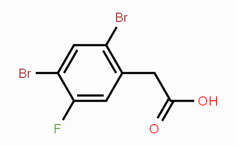 CAS No. 1806345-98-1, 2,4-Dibromo-5-fluorophenylacetic acid