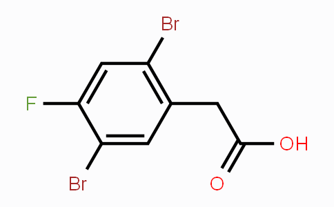 CAS No. 1806307-38-9, 2,5-Dibromo-4-fluorophenylacetic acid