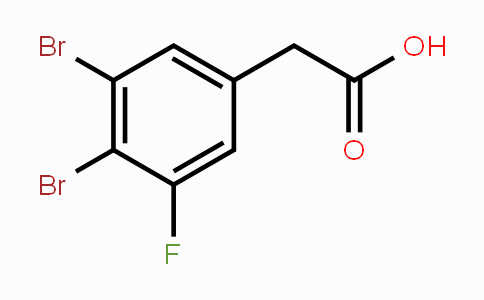 CAS No. 1804418-66-3, 3,4-Dibromo-5-fluorophenylacetic acid
