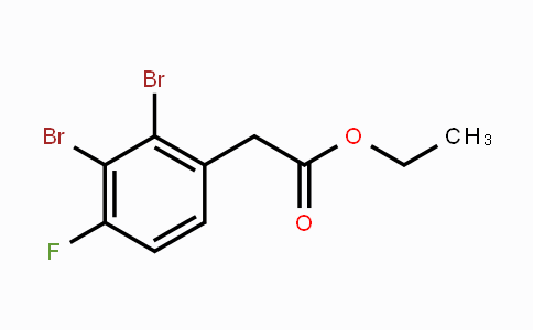 CAS No. 1806328-56-2, Ethyl 2,3-dibromo-4-fluorophenylacetate
