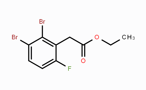 CAS No. 1806351-09-6, Ethyl 2,3-dibromo-6-fluorophenylacetate
