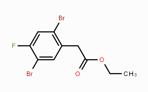 CAS No. 1806295-32-8, Ethyl 2,5-dibromo-4-fluorophenylacetate