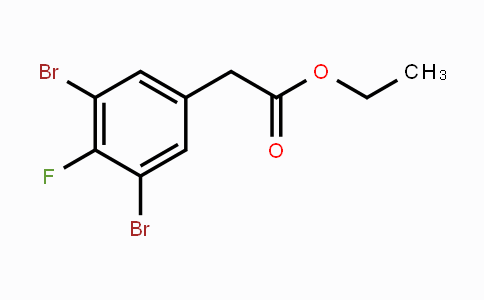 CAS No. 1803716-86-0, Ethyl 3,5-dibromo-4-fluorophenylacetate