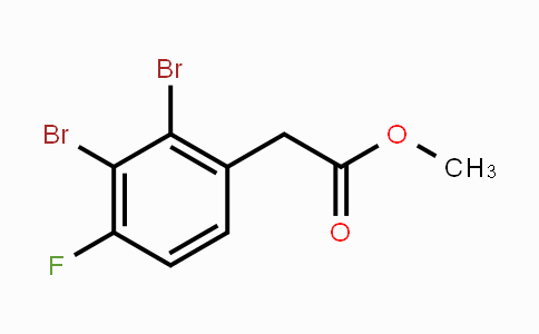 CAS No. 1803817-37-9, Methyl 2,3-dibromo-4-fluorophenylacetate