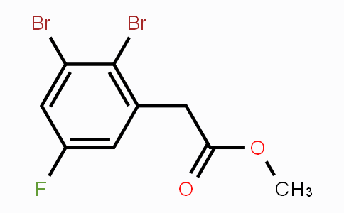 CAS No. 1807034-09-8, Methyl 2,3-dibromo-5-fluorophenylacetate