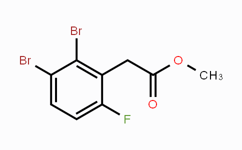 CAS No. 1806328-61-9, Methyl 2,3-dibromo-6-fluorophenylacetate