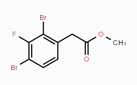 CAS No. 1803830-07-0, Methyl 2,4-dibromo-3-fluorophenylacetate