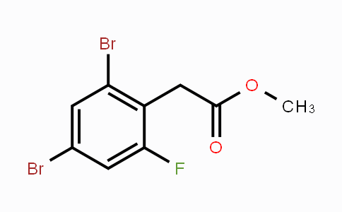 CAS No. 1804418-84-5, Methyl 2,4-dibromo-6-fluorophenylacetate