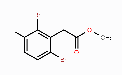 CAS No. 1803778-95-1, Methyl 2,6-dibromo-3-fluorophenylacetate