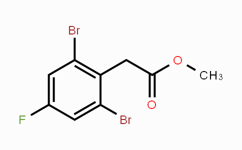 CAS No. 1807182-43-9, Methyl 2,6-dibromo-4-fluorophenylacetate
