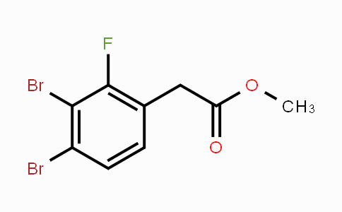 CAS No. 1806307-58-3, Methyl 3,4-dibromo-2-fluorophenylacetate
