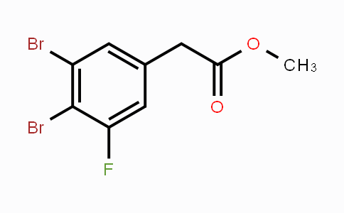 CAS No. 1804418-92-5, Methyl 3,4-dibromo-5-fluorophenylacetate