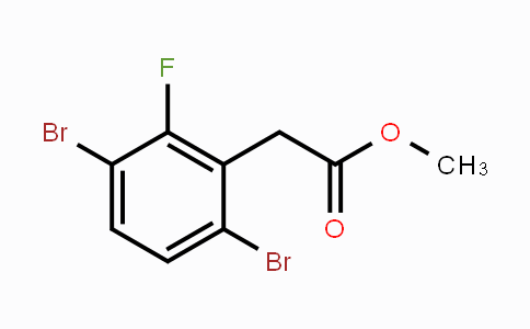 CAS No. 1806328-66-4, Methyl 3,6-dibromo-2-fluorophenylacetate