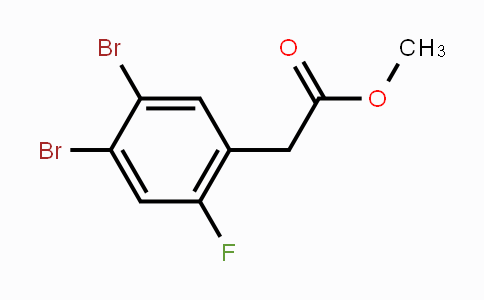 CAS No. 1806346-03-1, Methyl 4,5-dibromo-2-fluorophenylacetate