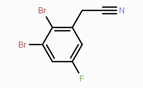 CAS No. 1806351-31-4, 2,3-Dibromo-5-fluorophenylacetonitrile
