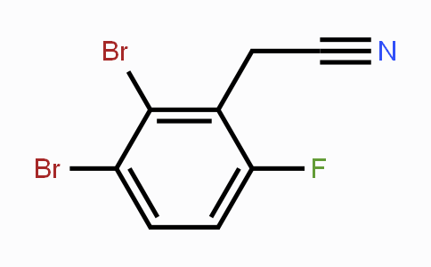 CAS No. 1803716-91-7, 2,3-Dibromo-6-fluorophenylacetonitrile