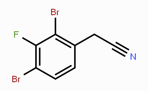 CAS No. 1804933-99-0, 2,4-Dibromo-3-fluorophenylacetonitrile