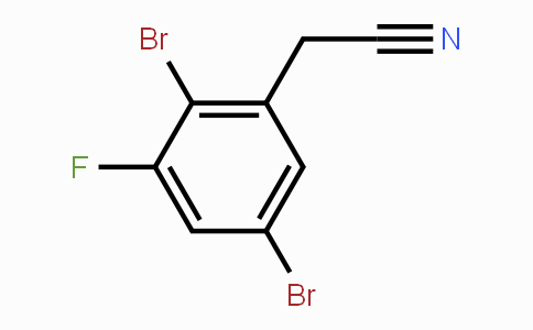 CAS No. 1807182-51-9, 2,5-Dibromo-3-fluorophenylacetonitrile