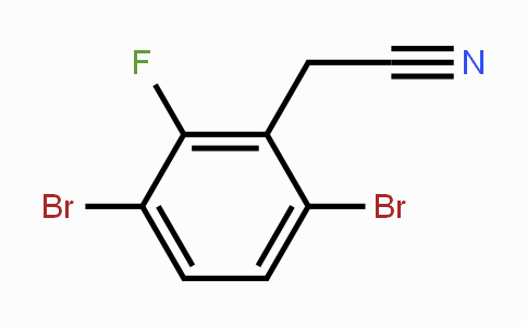 CAS No. 1803785-42-3, 3,6-Dibromo-2-fluorophenylacetonitrile