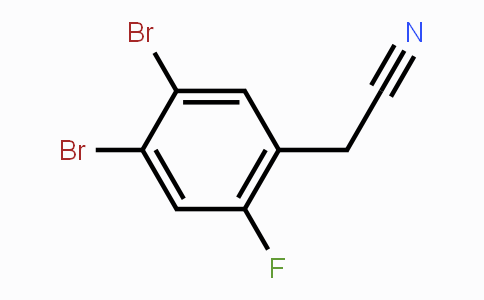 CAS No. 1803716-94-0, 4,5-Dibromo-2-fluorophenylacetonitrile
