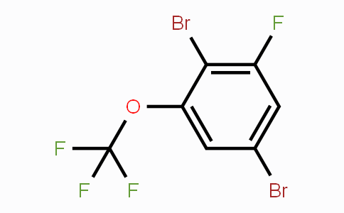 CAS No. 1803717-05-6, 1,4-Dibromo-2-fluoro-6-(trifluoromethoxy)benzene