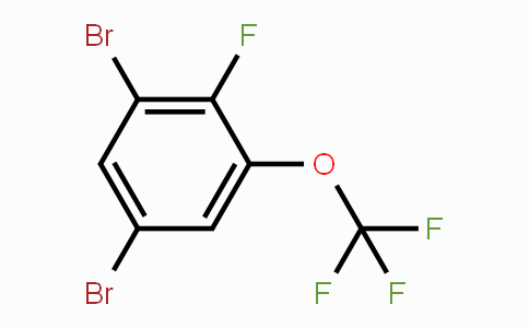 CAS No. 1803779-16-9, 1,5-Dibromo-2-fluoro-3-(trifluoromethoxy)benzene