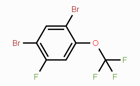 CAS No. 1806346-95-1, 1,5-Dibromo-2-fluoro-4-(trifluoromethoxy)benzene