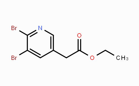 CAS No. 1803830-42-3, Ethyl 2,3-dibromopyridine-5-acetate