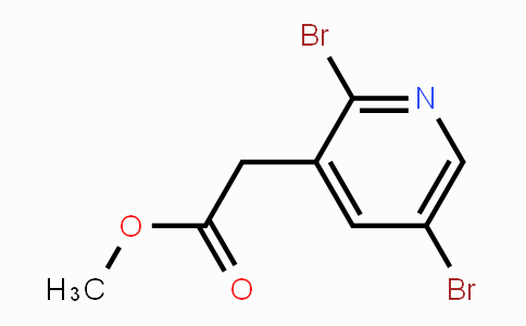 CAS No. 1803785-75-2, Methyl 2,5-dibromopyridine-3-acetate