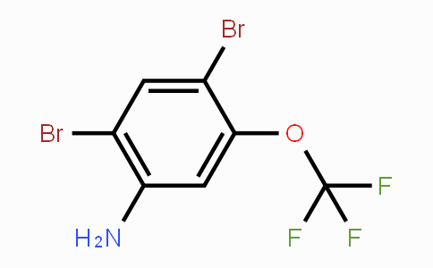CAS No. 1806329-10-1, 2,4-Dibromo-5-(trifluoromethoxy)aniline