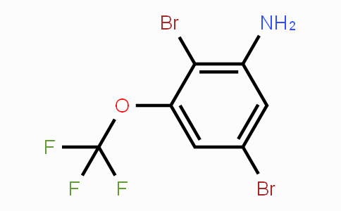 CAS No. 1806352-45-3, 2,5-Dibromo-3-(trifluoromethoxy)aniline