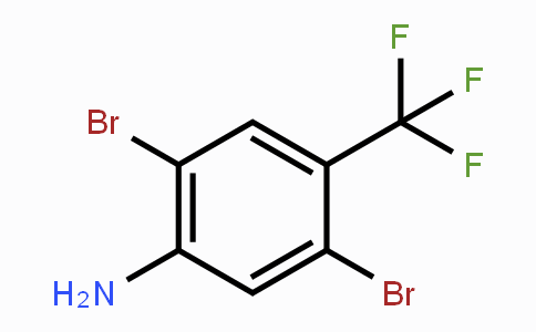 CAS No. 1806329-20-3, 2,5-Dibromo-4-(trifluoromethyl)aniline
