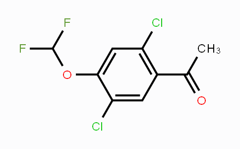 CAS No. 1803786-58-4, 2',5'-Dichloro-4'-(difluoromethoxy)acetophenone